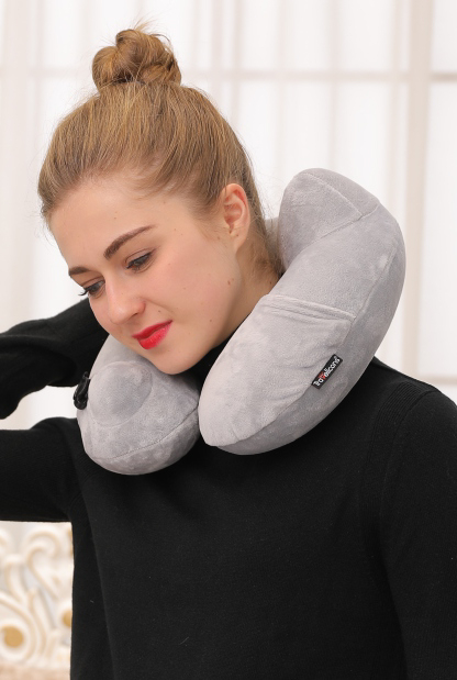 3D double camel cervical pillow